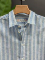 Light Sky blue Stripe Shirt - Image 2